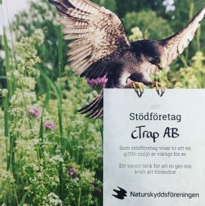 cTrap är stödföretag till Naturskyddsföreningen